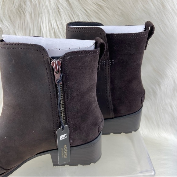 SOREL CATE WATERPROOF BOOTIES- ANKLE BOOTS SIZE 11 NEW WITH THE TAG - Picture 6 of 9